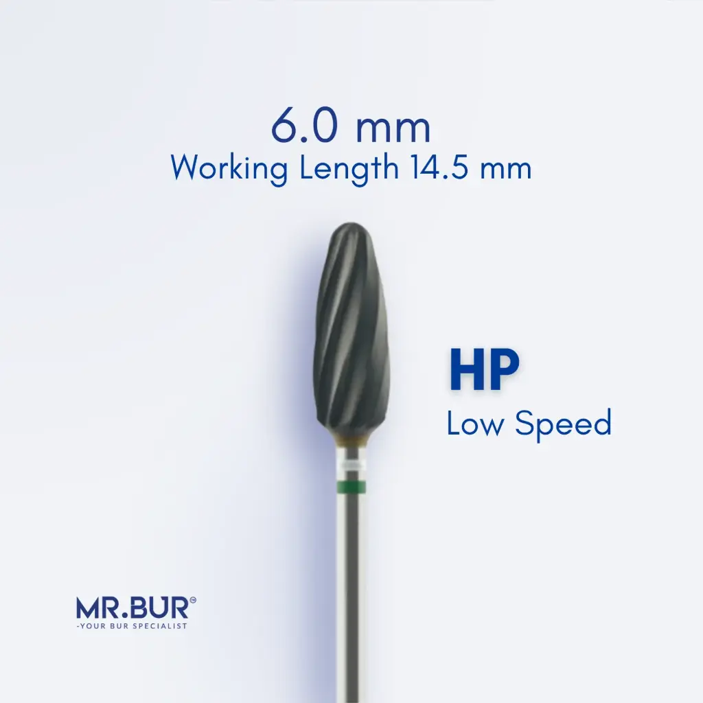 TUNGSTEN CARBIDE BUR FOR FOR CVD COATING - PLAIN CUT COARSE