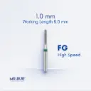 FG DIAMOND CYLINDER ROUND END 