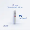 FG DIAMOND TAPER FLAT END - 846F FG.018