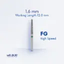 FG MOS DIAMOND BUR 25MM