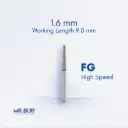 FGS DIAMOND TAPER FLAT END