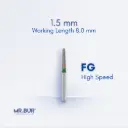FGS DIAMOND TAPER ROUND END