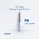 FG DIAMOND TAPER ROUND END