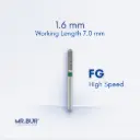 FG DIAMOND CYLINDER ROUND END 